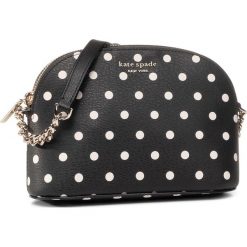 Torebka KATE SPADE - Small Dome Crossbody PWRU7935 Black Multi 098. Czarne listonoszki damskie Kate Spade, bez wzorów, ze skóry, bez dodatków. W wyprzedaży za 549,00 zł.