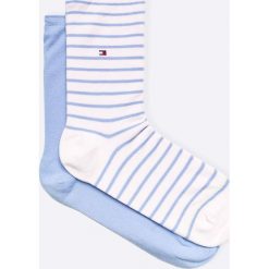 Tommy Hilfiger - Skarpetki (2-pack). Szare skarpetki damskie TOMMY HILFIGER, z bawełny. Za 44,90 zł.