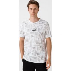 Puma Summer AOP Koszulka Biały. Białe podkoszulki męskie Puma, m, bez wzorów, z bawełny, bez kołnierzyka, krótkie. Za 119,95 zł.