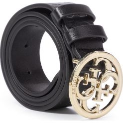 Pasek Damski GUESS - Robyn (Ed) BW7266 VIN35 BLA. Czarne paski damskie Guess, w paski, ze skóry ekologicznej. Za 229,00 zł.