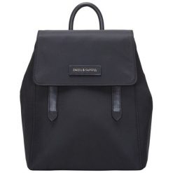 Smith & Canova plecak damski czarny. Czarne plecaki damskie Smith & Canova, bez wzorów. Za 449,00 zł.