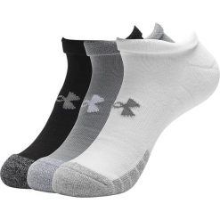 Under Armour HeatGear® 3-pack Skarpetki Czarny Biały Szary. Szare skarpetki męskie Under Armour, bez wzorów, z elastanu. Za 51,95 zł.