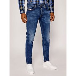 Jeansy Skinny Fit Diesel Sleenker 00SWJF 069FZ. Niebieskie jeansy męskie Diesel, m, bez wzorów. W wyprzedaży za 419,00 zł.