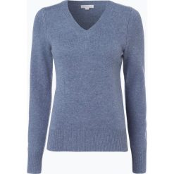 Swetry klasyczne damskie: brookshire – Sweter damski, niebieski