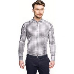 Koszula versone 2704 długi rękaw slim fit szary. Szare koszule męskie Recman, m, bez wzorów, bez kołnierzyka, z długim rękawem. Za 149,00 zł.
