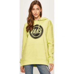 Vans - Bluza. Żółte bluzy damskie Vans, s, z nadrukiem, z bawełny. W wyprzedaży za 219,90 zł.