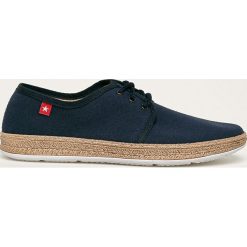 Big Star - Espadryle. Niebieskie espadryle damskie BIG STAR, bez wzorów, z materiału, bez obcasa, na obcasie. Za 99,90 zł.