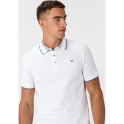 Guess Horatio Polo Koszulka Biały. Białe podkoszulki męskie Guess, l, z aplikacjami, z elastanu, polo, bez rękawów. Za 206,95 zł.