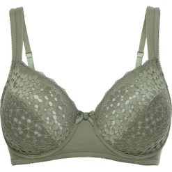 Bielizna damska: Biustonosz bonprix oliwkowy