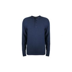 Swetry Tommy Hilfiger -. Niebieskie swetry męskie TOMMY HILFIGER, s, bez wzorów, bez kołnierzyka, bez kaptura. Za 249,00 zł.