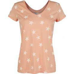 Bluzki damskie: Urban Surface Stars Koszulka damska żółto-pomarańczowy (Apricot)