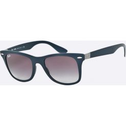 Ray-Ban - Okulary Wayfarer Liteforce. Niebieskie okulary przeciwsłoneczne męskie Ray-Ban, z materiału, prostokątne. W wyprzedaży za 579,90 zł.