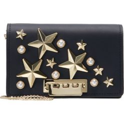 Torebki klasyczne damskie: ZAC Zac Posen EARTHETTE ACCORDION CROSSBODY STAR STUD Torba na ramię navy