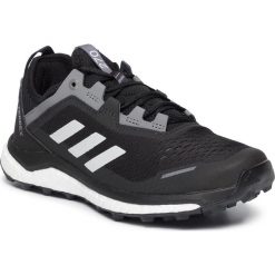 Buty adidas - Terrex Agravic Flow W G26097 Cblack/Gretwo/Grefou. Czarne buty sportowe damskie Adidas, bez wzorów, z tworzywa sztucznego, sportowe, do biegania, adidas terrex. W wyprzedaży za 369,00 zł.
