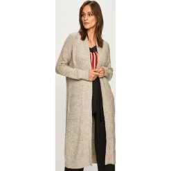 Vero Moda - Kardigan. Pomarańczowe swetry damskie Vero Moda, s, bez wzorów, z elastanu. W wyprzedaży za 89,90 zł.