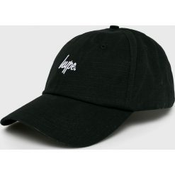 Hype - Czapka. Czarne czapki męskie Hype, bez wzorów, z bawełny. W wyprzedaży za 79,90 zł.