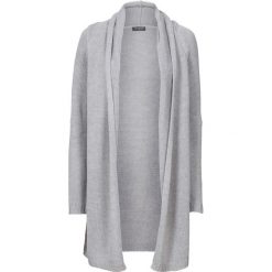 Długi sweter bez zapięcia bonprix jasnoszary melanż. Szare swetry damskie bonprix, melanż, długie. Za 64,99 zł.