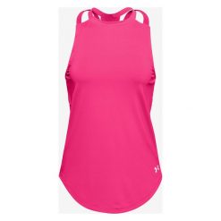 Under Armour Armour Sport 2-Strap Podkoszulek Różowy. Różowe podkoszulki damskie Under Armour, s, bez wzorów, z elastanu, bez kołnierzyka. Za 171,95 zł.