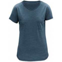 Devold Koszula Damska Tee Subsea Xs. Szare koszule damskie marki Devold, na co dzień, xs, bez wzorów, z wełny, eleganckie, bez kołnierzyka, z krótkim rękawem. Za 315,00 zł.