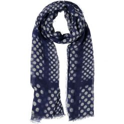Chusty damskie: Chusta „Ahoi Sailor” w kolorze kremowo-granatowym – 175 x 100 cm