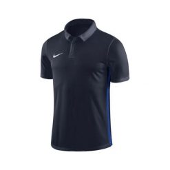 Nike M NK DRY ACDMY18 POLO SS, 10 | PIŁKA NOŻNA / PIŁKA NOŻNA | MĘŻCZYZNA | POLO KRÓTKI RĘKAW | OBSIDIAN / ROYAL BLUE / WHITE | L. Niebieskie koszulki męskie Nike, m, bez wzorów, polo, z krótkim rękawem, krótkie. Za 164,52 zł.