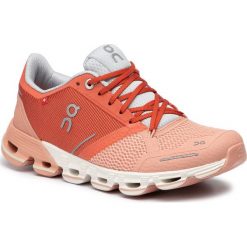 Buty ON - Cloudflyer 000011 Ginger/White. Pomarańczowe buty sportowe damskie On, z materiału, sportowe, do biegania. W wyprzedaży za 519,00 zł.