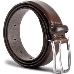 Pasek Męski BOSS - Chuck 50379808 80 Dark Brown 201. Brązowe paski męskie Boss, w paski, ze skóry. W wyprzedaży za 269,00 zł.