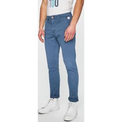 Blend - Spodnie. Niebieskie spodnie męskie Blend, na co dzień, bez wzorów, z elastanu, casualowe. W wyprzedaży za 69,90 zł.