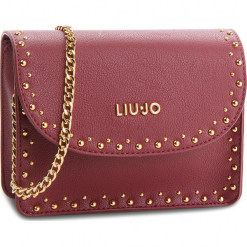 Torebka LIU JO - S Crossbodye Gioia A68088 E0033 Dark Red 91530. Czerwone torebki klasyczne damskie Liu Jo, ze skóry ekologicznej. W wyprzedaży za 379,00 zł.