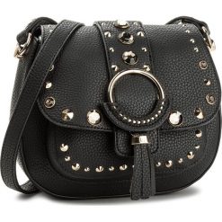 Torebka LIU JO - S Saddle Portland W N18027 E0054 Nero 22222. Czarne listonoszki damskie marki Liu Jo. W wyprzedaży za 399,00 zł.
