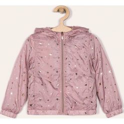 Blukids - Kurtka dziecięca 98-134 cm. Różowe kurtki dziewczęce Blukids, bez wzorów, z poliesteru, krótkie, z kapturem. Za 89,90 zł.