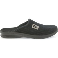 Befado buty męskie kapcie klapki 548m015 czarne. Czarne kapcie męskie Befado, z tkaniny. W wyprzedaży za 49,00 zł.