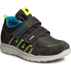 Sneakersy PRIMIGI - GORE-TEX 5373111 S Gr. S. Szare trampki chłopięce Primigi, bez wzorów, ze skóry, na rzepy. Za 329,00 zł.