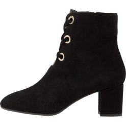 Botki damskie lity: LK Bennett MOLLIE Botki sznurowane black