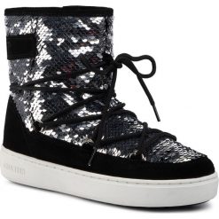 Śniegowce MOON BOOT - Mb Pulse Mid Jr Girl Disco 34061300001 D Black. Czarne śniegowce dziewczęce . W wyprzedaży za 499,00 zł.