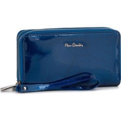 Duży Portfel Damski PIERRE CARDIN - 02 LEAF 118 Blue 19167. Niebieskie portfele damskie Pierre Cardin, bez wzorów, ze skóry. Za 139,00 zł.
