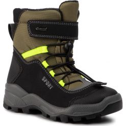 Śniegowce PRIMIGI - GORE-TEX 4396200 S Nero. Czarne śniegowce chłopięce Primigi, bez zapięcia, gore-tex. W wyprzedaży za 249,00 zł.