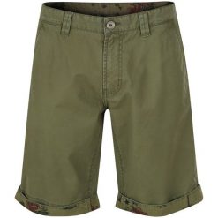 Loap Szorty Vermont, Zielone, L. Zielone spodenki sportowe męskie marki Loap, s, w paski, z bawełny, sportowe. W wyprzedaży za 109,00 zł.