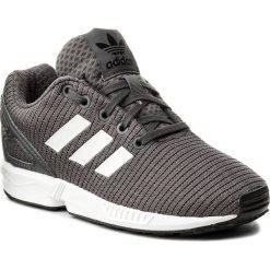 Buty adidas - Zx Flux C CM8128 Grefiv/Cblack/Ftwwht. Szare półbuty dziewczęce Adidas, na sznurówki. W wyprzedaży za 199,00 zł.