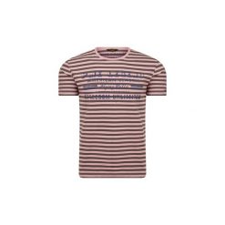 T-shirty z krótkim rękawem Pme Legend Woodrose Striped Jersey. Czerwone t-shirty męskie Pme Legend, xl, bez wzorów, z jersey, bez kołnierzyka, krótkie. Za 126,19 zł.
