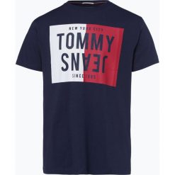 T-shirty męskie: Tommy Jeans - T-shirt męski, niebieski