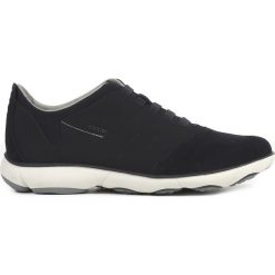 Geox Nebula Tenisówki Czarny. Czarne trampki męskie Geox, ze skóry. Za 585,95 zł.
