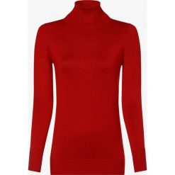 Marie Lund - Sweter damski, czerwony. Czerwone swetry damskie Marie Lund, s, bez wzorów, prążkowane, bez rękawów, bez kaptura. Za 99,95 zł.