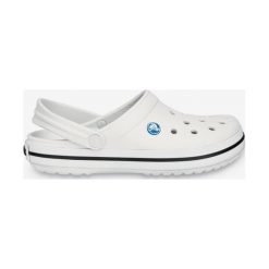 Crocs Crocband™ Crocs Biały. Białe klapki męskie Crocs, w paski, z materiału. Za 206,95 zł.