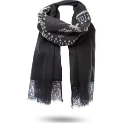 SZALIK Twinset. Czarne szaliki damskie Twinset, w koronkowe wzory, z koronki. Za 299,00 zł.