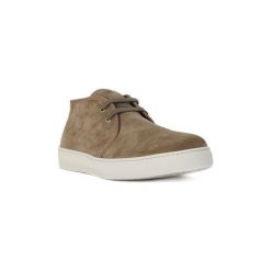 Buty Frau SUEDE SUGHERO. Pomarańczowe trampki męskie marki Frau, bez wzorów, bez zapięcia. Za 432,46 zł.