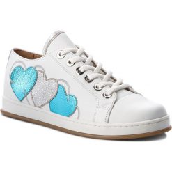Sneakersy TWINSET - Sneaker CS8PM5 Bianco Ottico 00001. Białe półbuty damskie Twinset, ze skóry. W wyprzedaży za 469,00 zł.