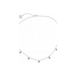 Srebrny naszyjnik choker z cyrkoniami. Szare naszyjniki damskie marki Atdiament, z cyrkonią, srebrne. Za 149,00 zł.