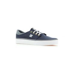 Buty DC Shoes DC Trase TX SE ADYS300123-410. Niebieskie trampki męskie marki DC Shoes, bez wzorów, bez zapięcia. Za 188,30 zł.