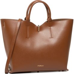 Torebka FURLA - Ribbon 1055914 B BACD ARE Cognac h. Pomarańczowe torebki klasyczne damskie Furla, bez wzorów, ze skóry, klasyczne, bez dodatków. Za 1579,00 zł.